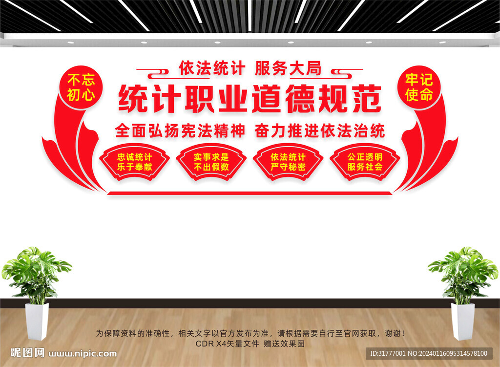 统计展板