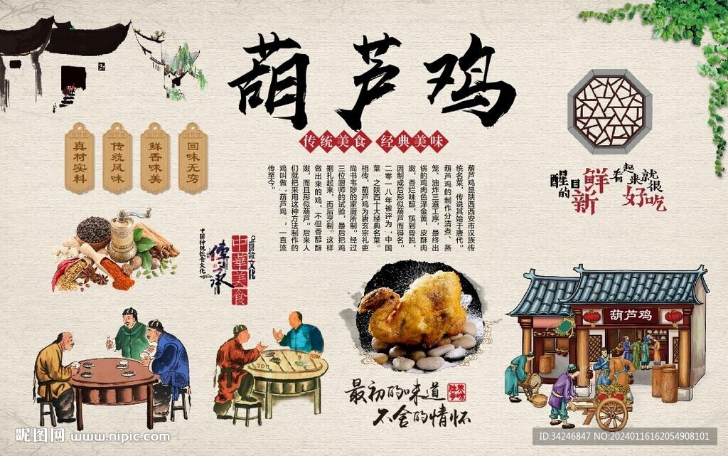 葫芦鸡