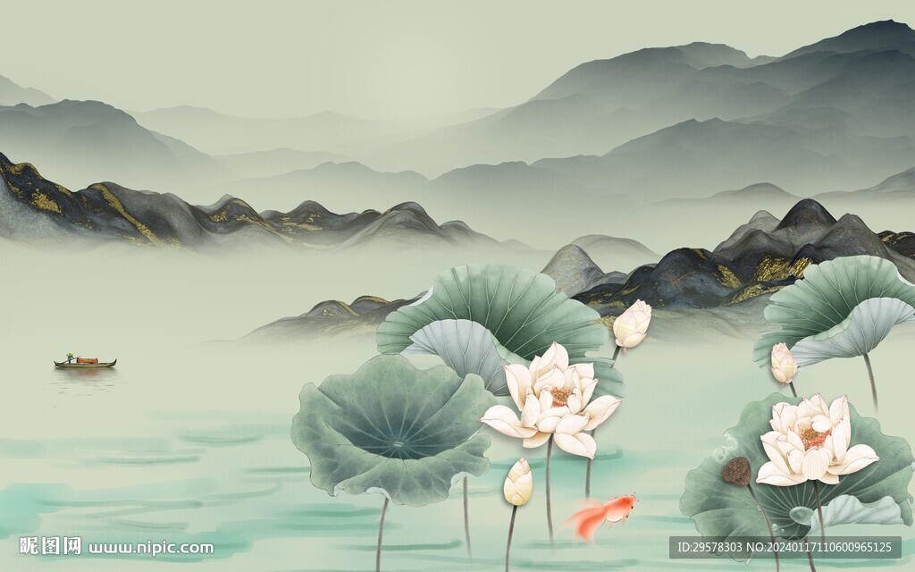 意境 最新山水新图 TIF分层