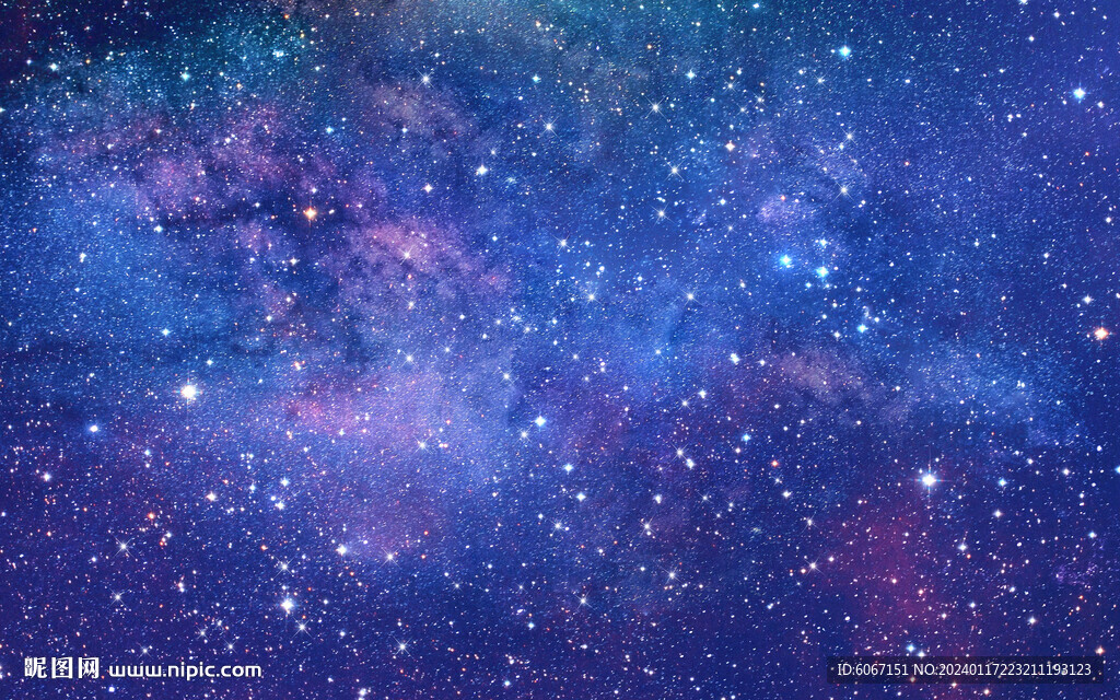 浩瀚银河星空宇宙背景