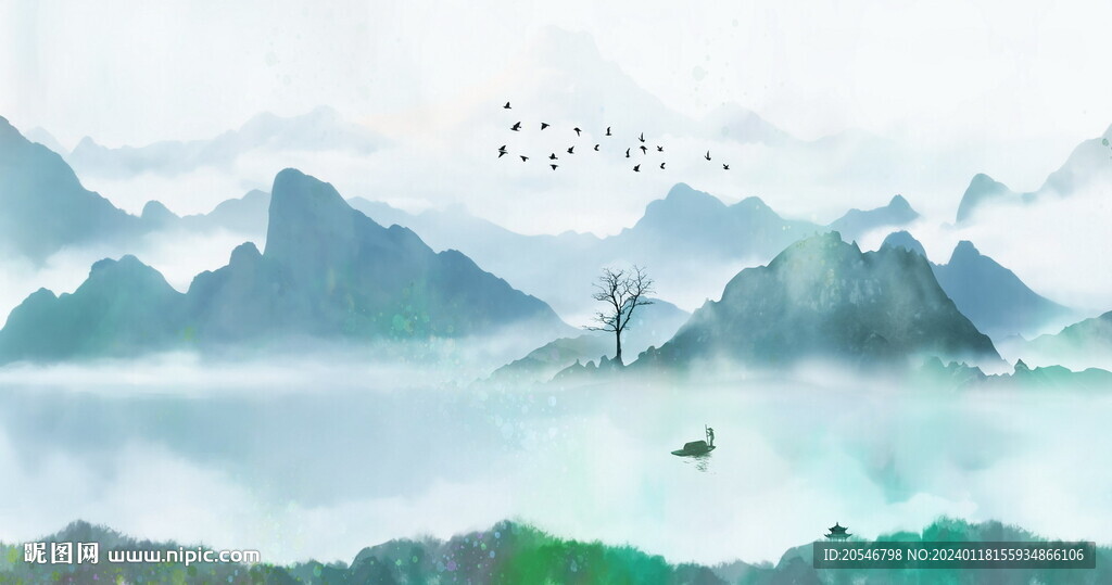 山水画
