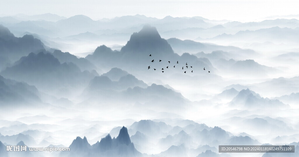 水墨画