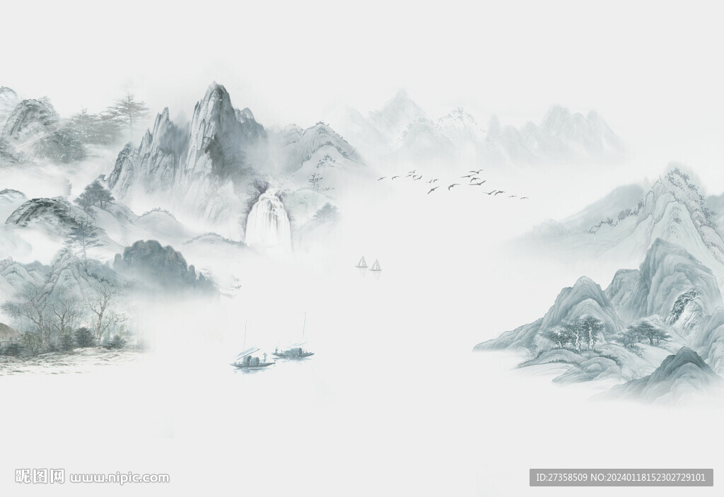 水墨山水