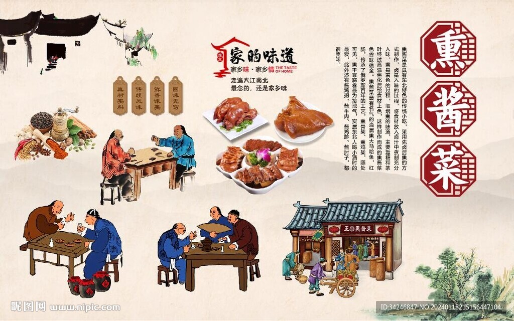 熏酱菜