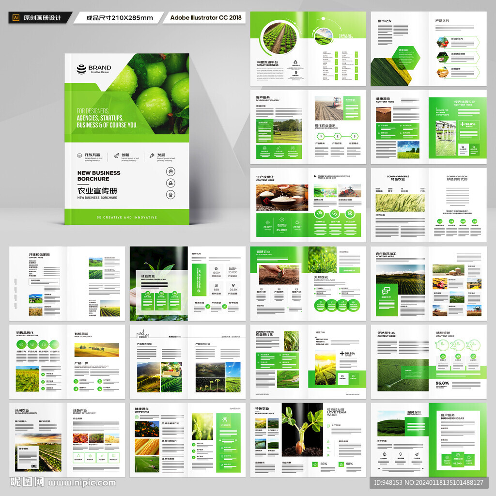 绿色农业画册