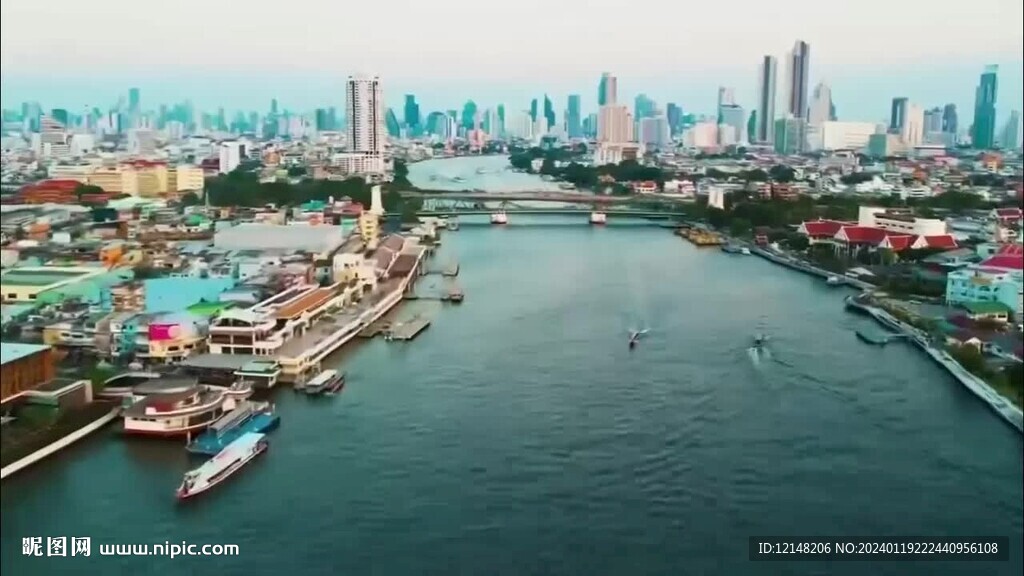 泰国旅游人文风景宣传视频