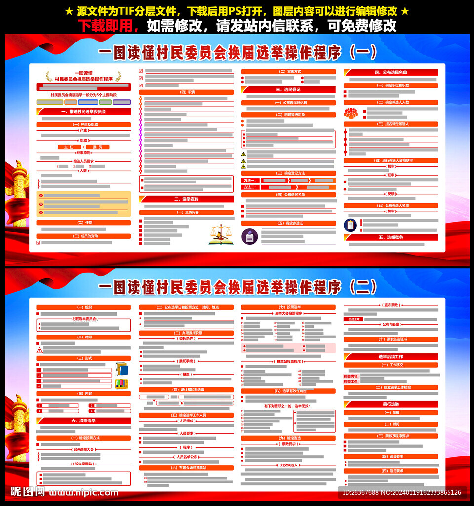 村民委员会换届选举操作程序