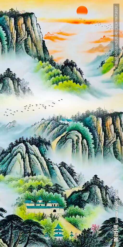 山水画