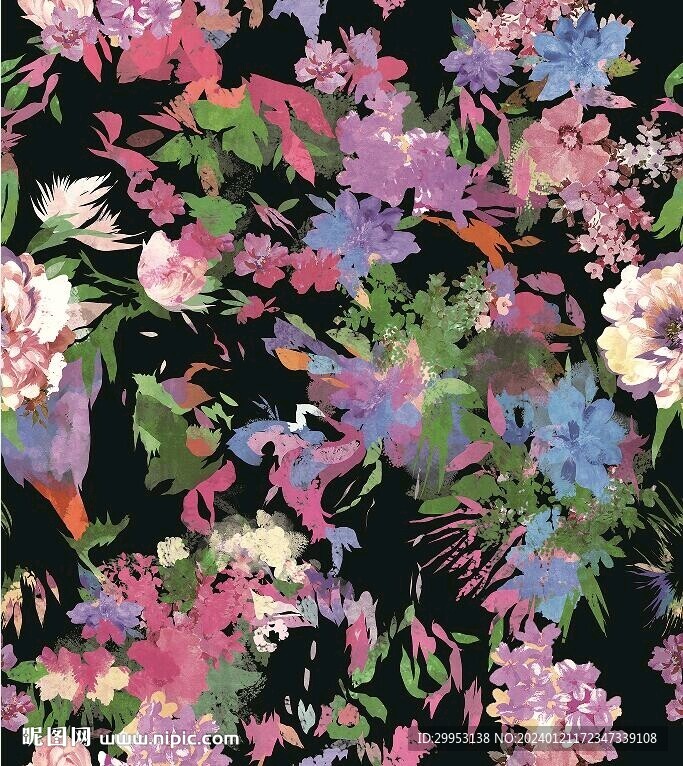 手绘花