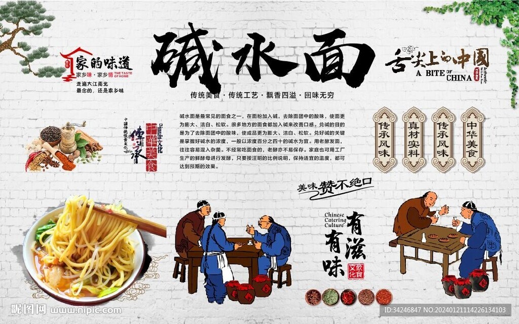 碱水面