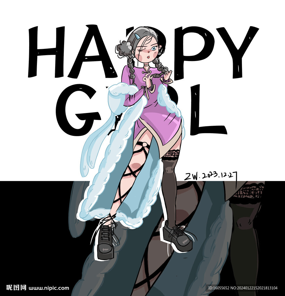 国风Q版人物