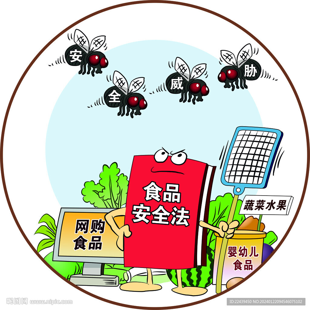 食品安全法设计图__广告设计_广告设计_设计图库_昵图网