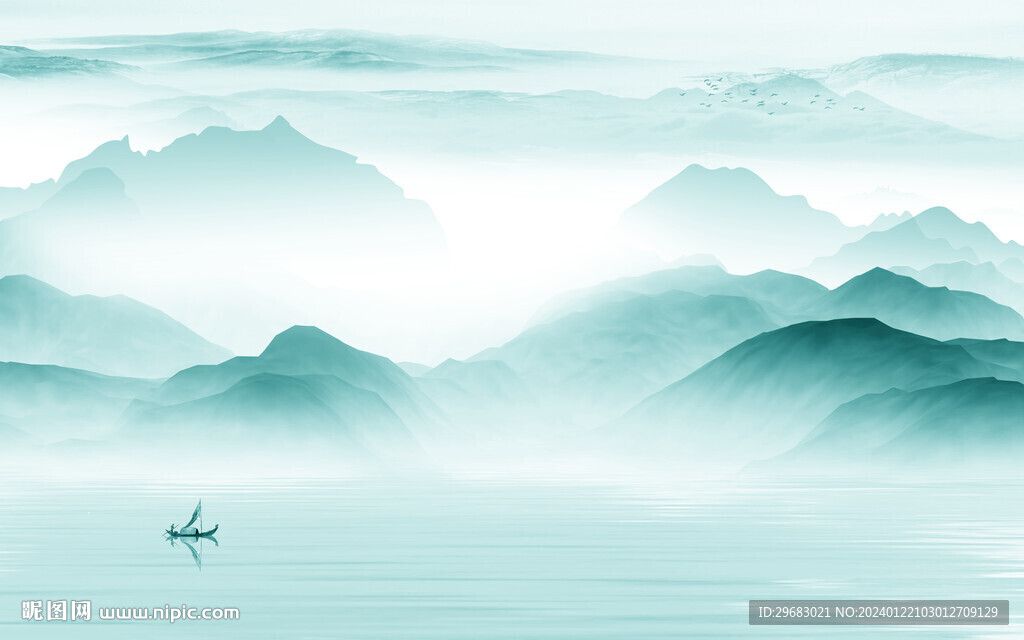 新款 清晰山水背景 TIf分层