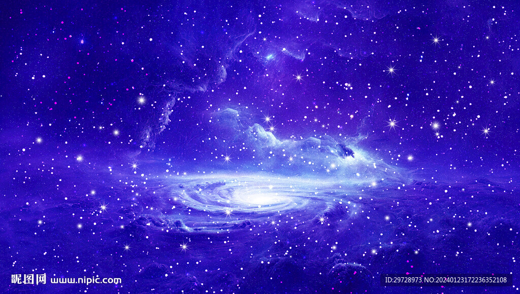 蓝紫星空软膜吊顶