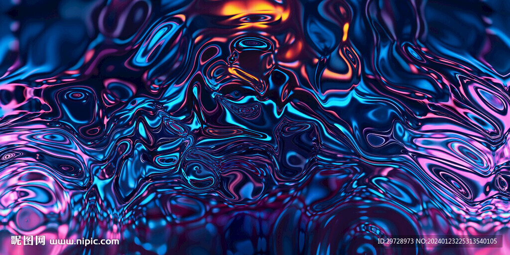 抽象梦幻流体肌理纹
