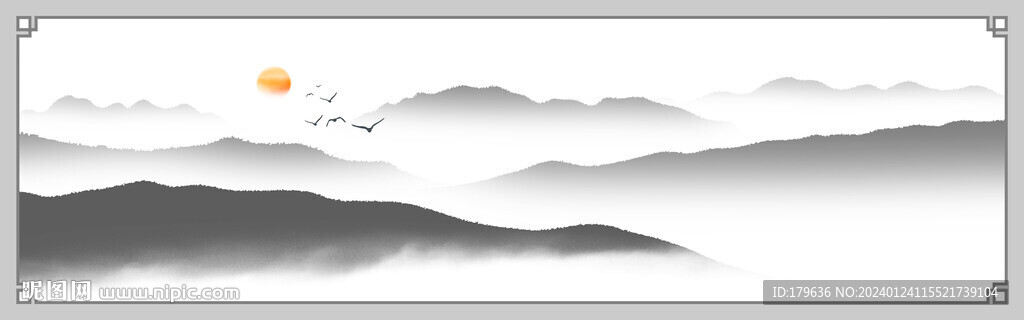 山水画