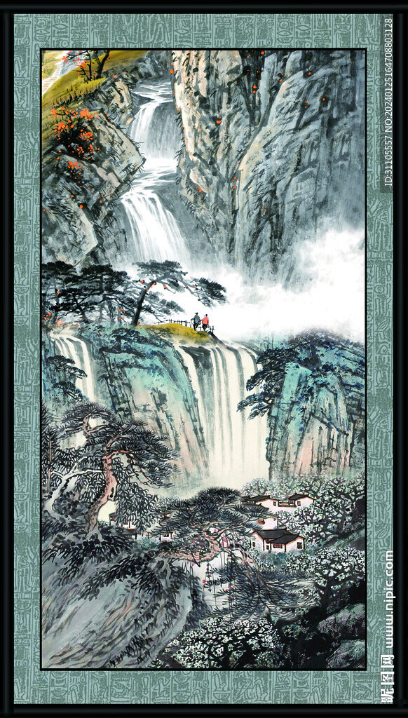 中国风山水 