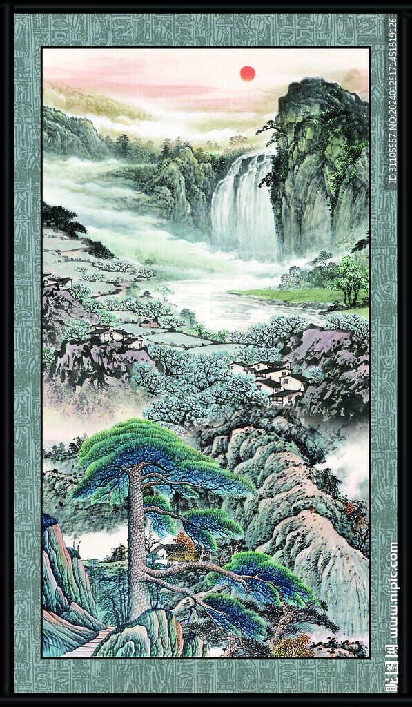 山水画 