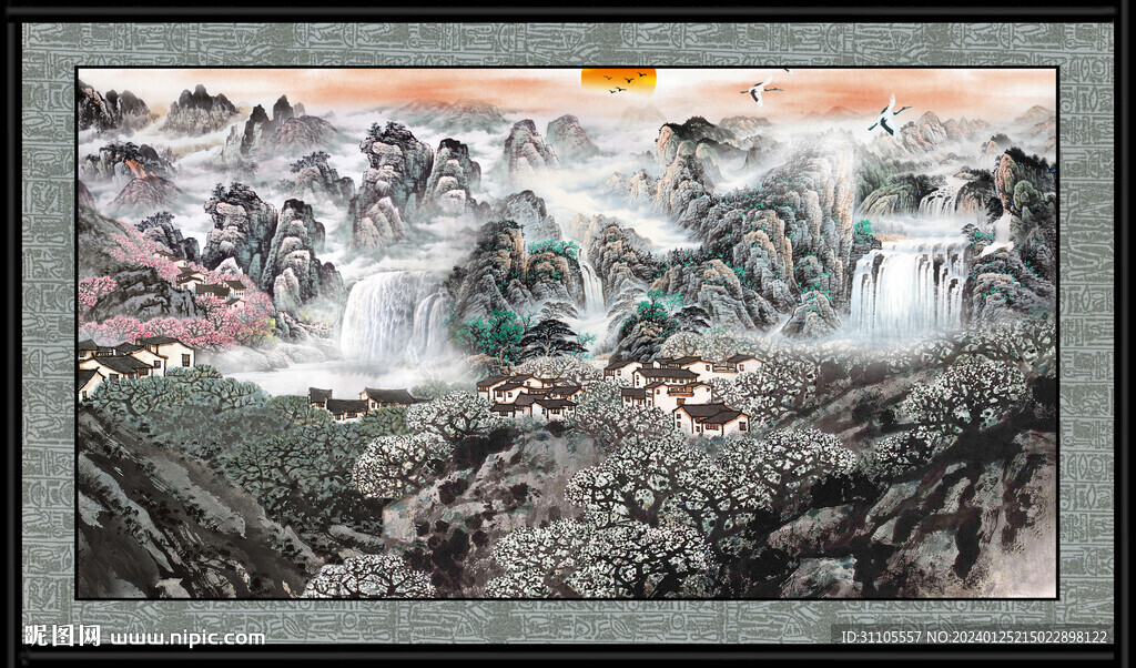 中国山水画 