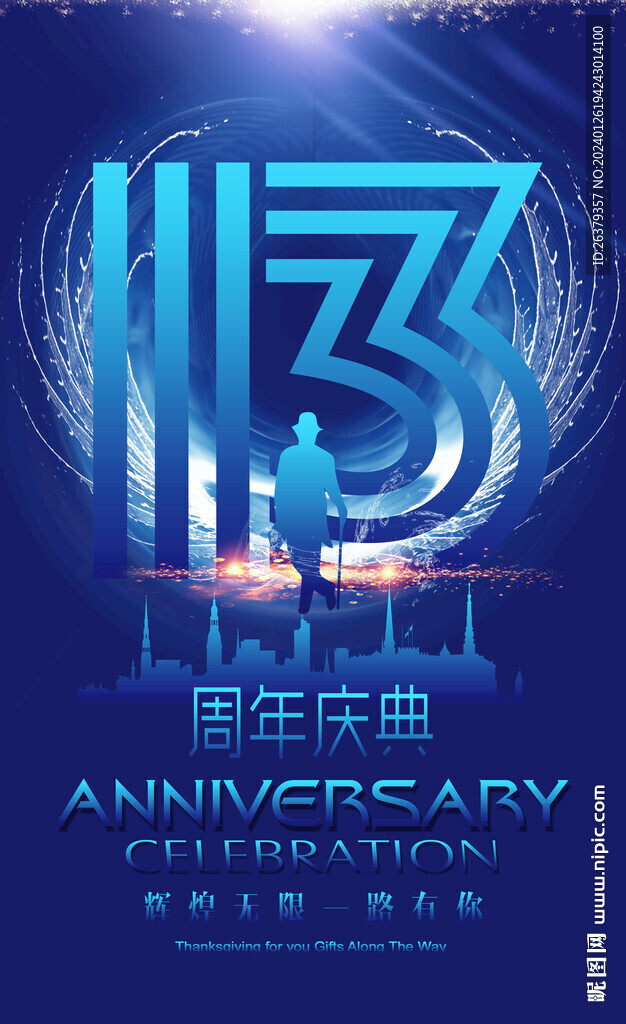 13周年
