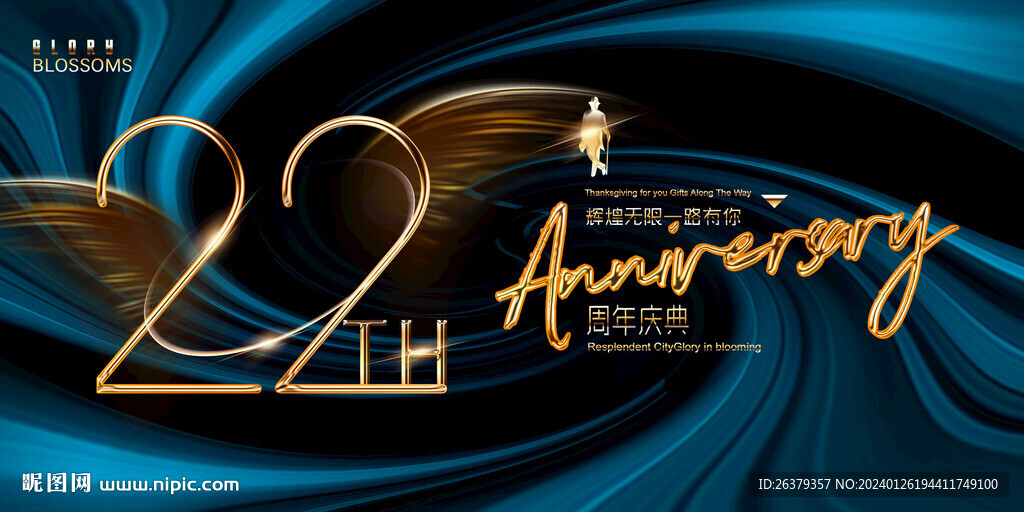 22周年