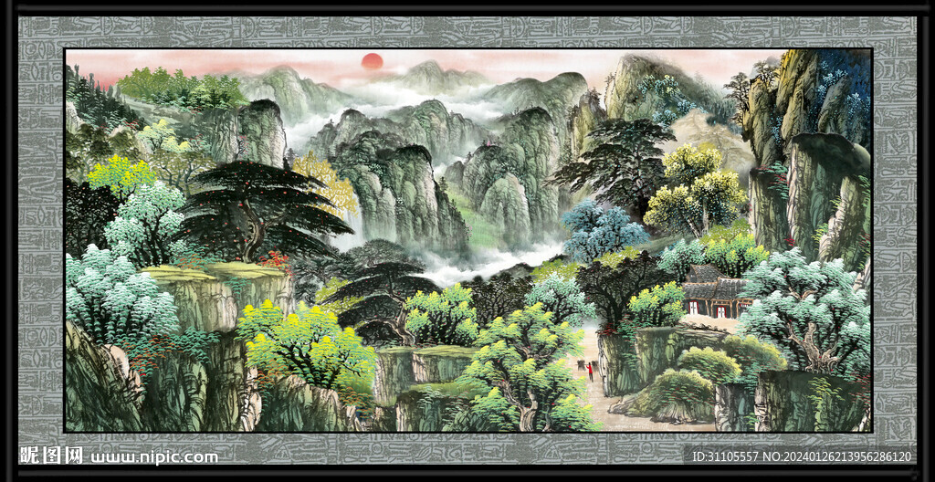 旭日东升 
