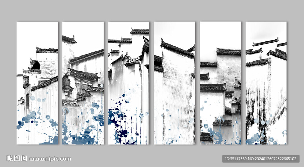 写意新中式装饰画
