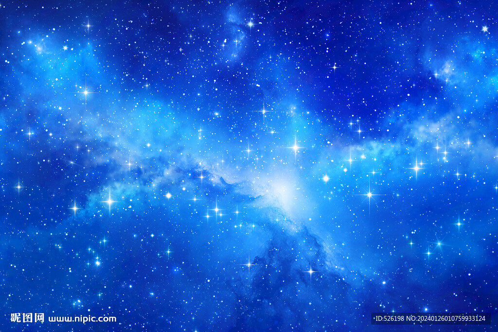 蓝色星空