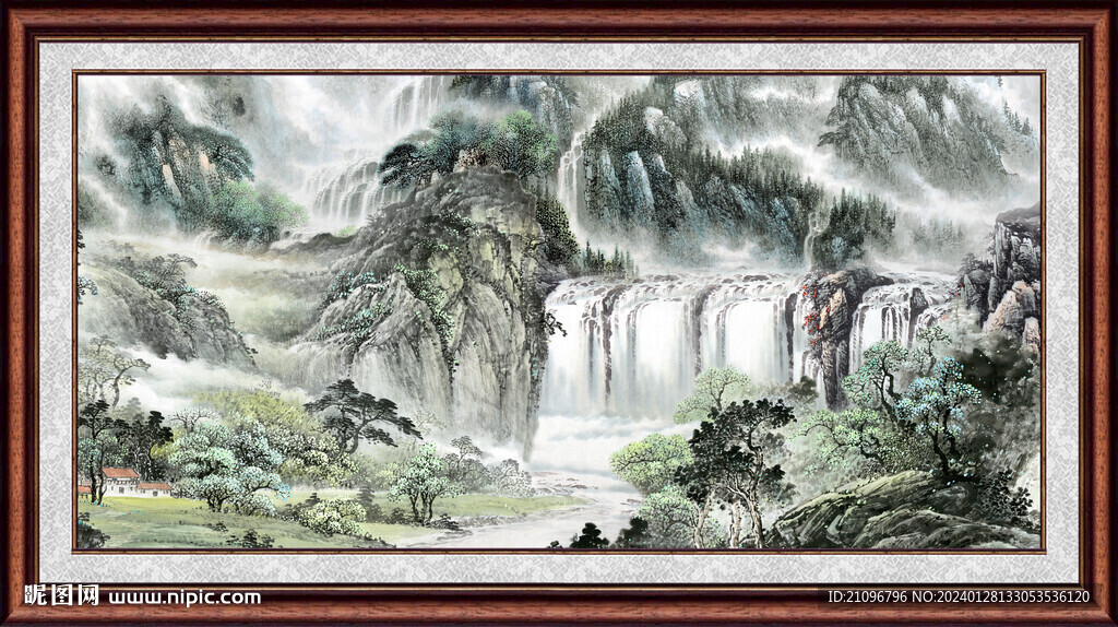 风景山水画