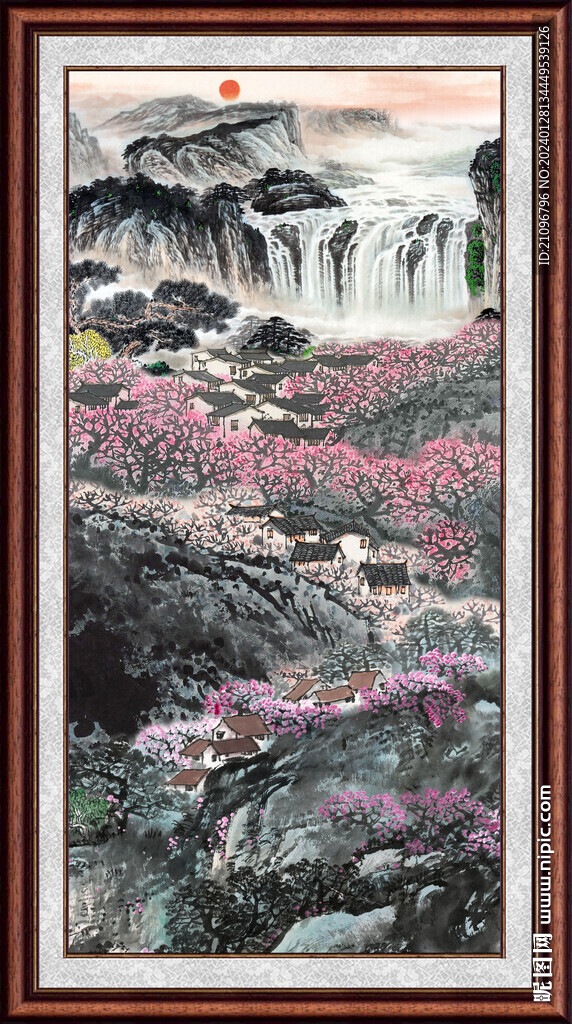 山水画 