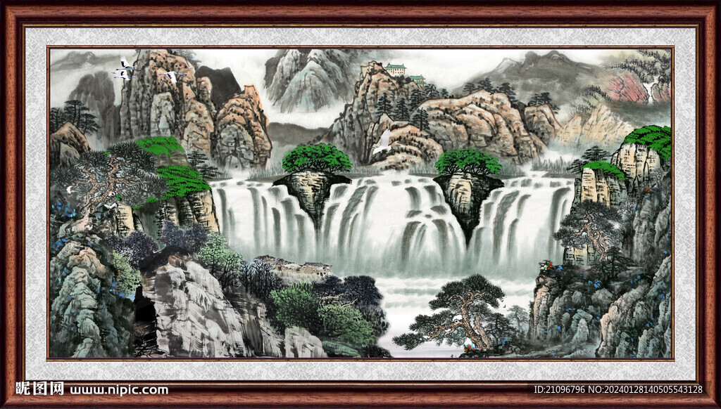 山水画 