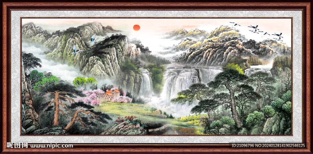 山水画 