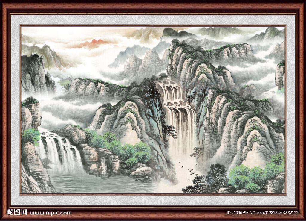 山水画 