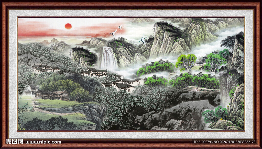 中国国画 