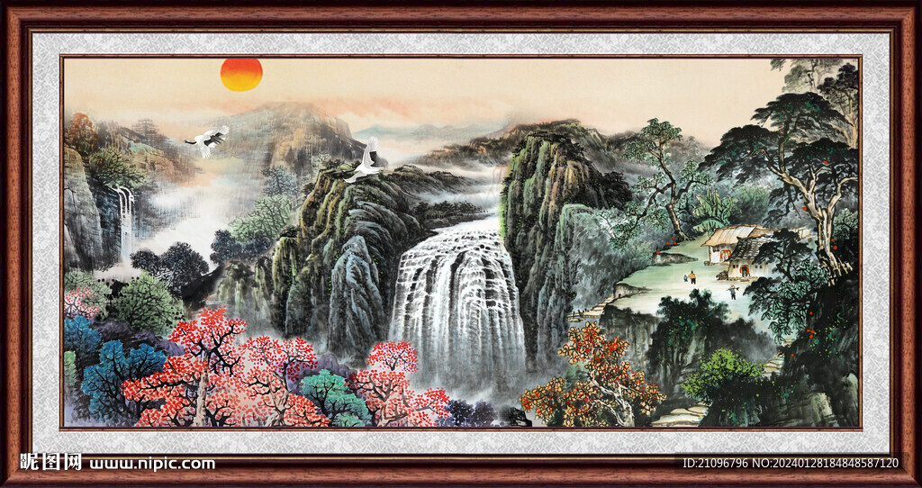 中国国画 