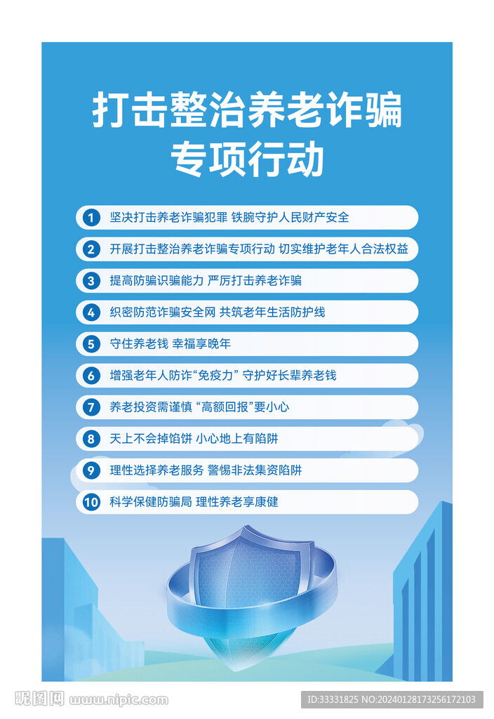 防诈骗海报