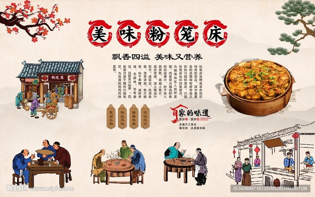 粉笼床