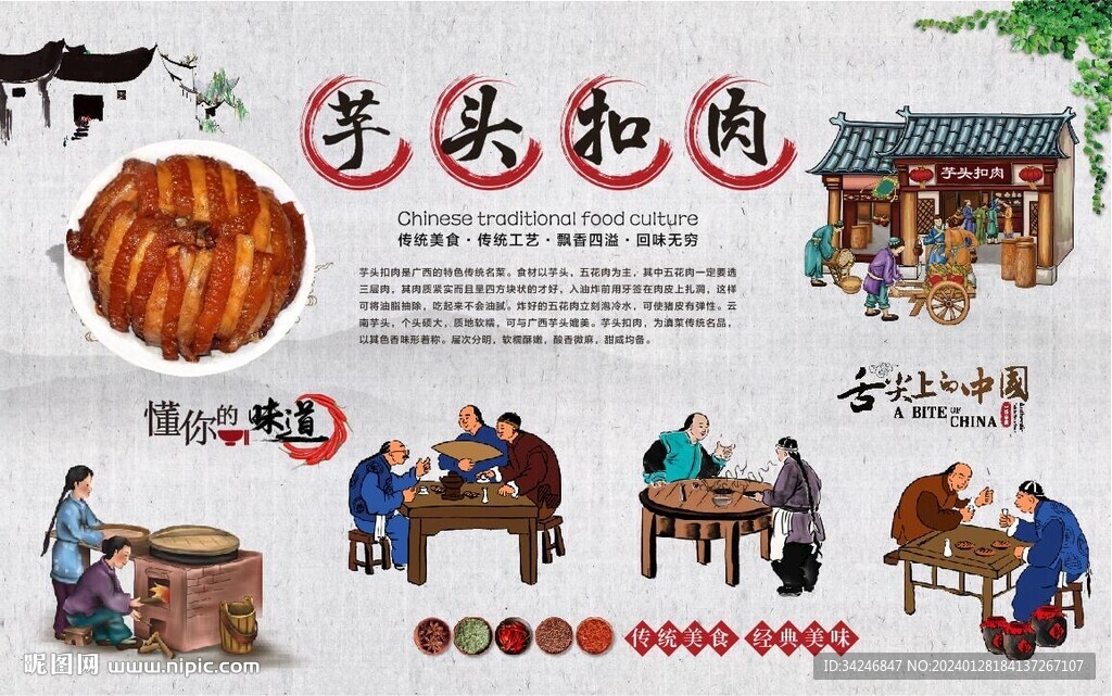 芋头扣肉