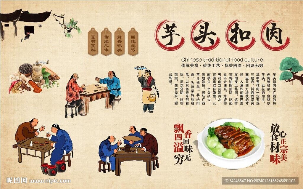 芋头扣肉