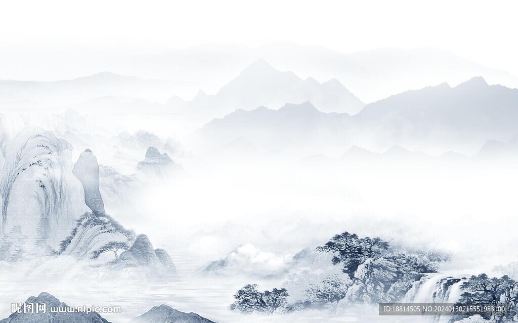 新中式山水