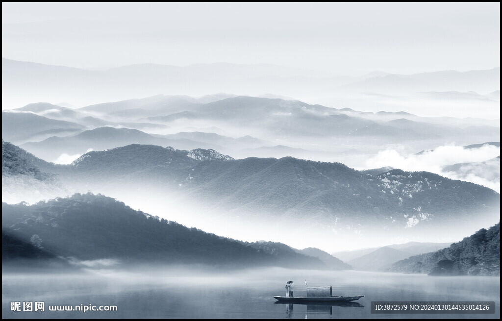 水墨风景画