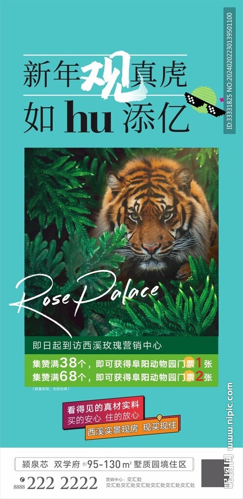 老虎海报