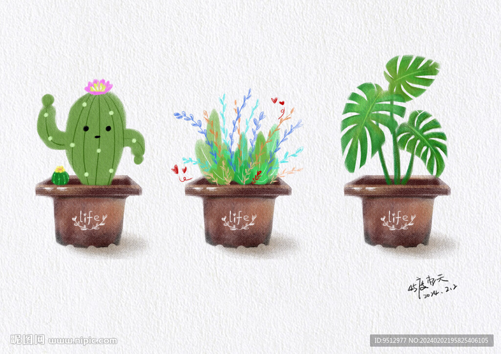 绿植物