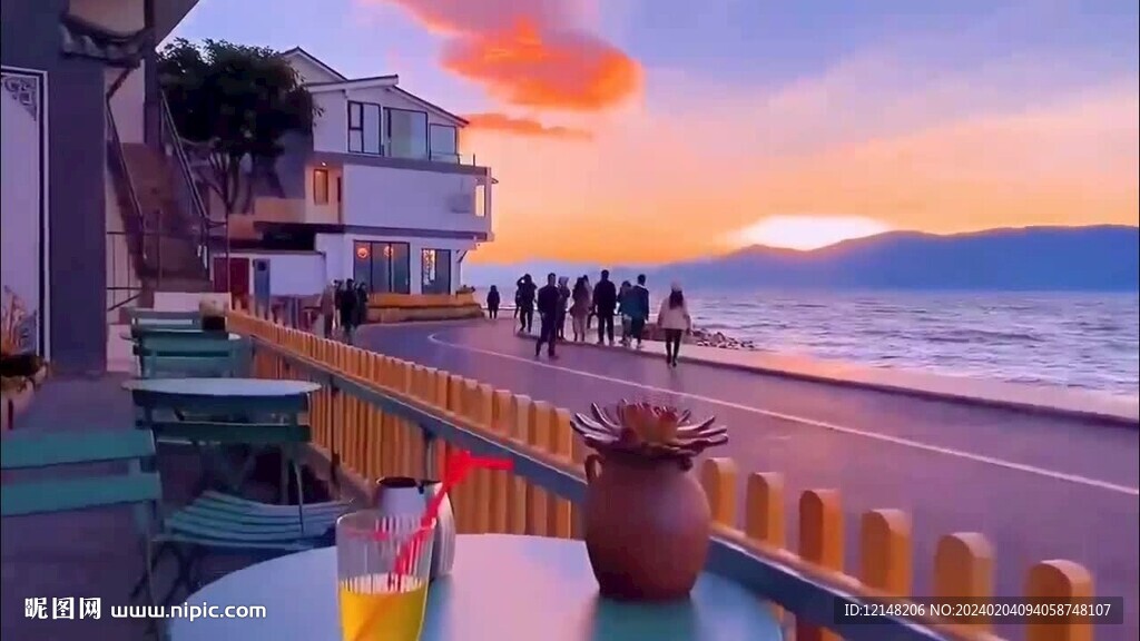 云南泸沽湖洱海旅游视频