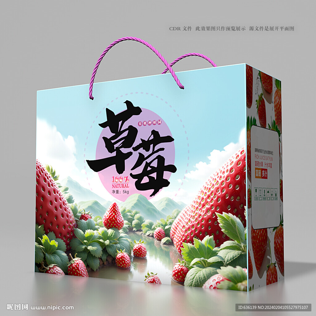 草莓包装