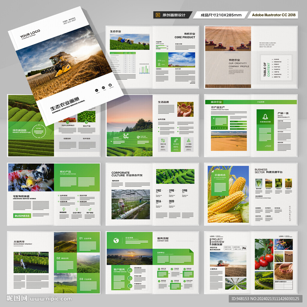 农产品画册