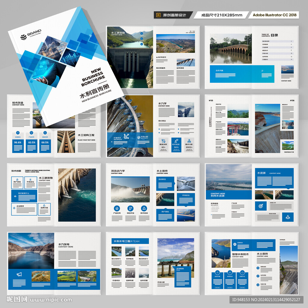 大坝宣传册 
