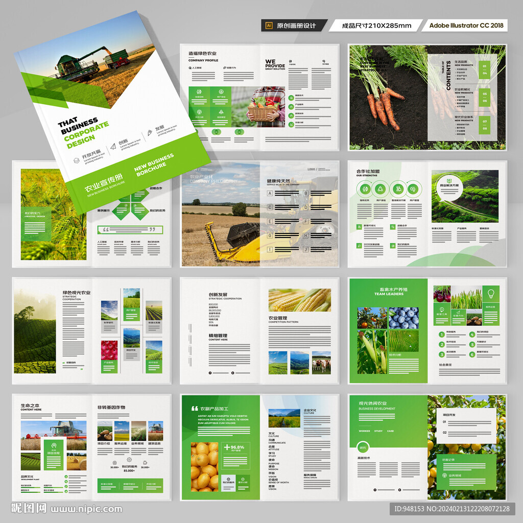 农产品画册