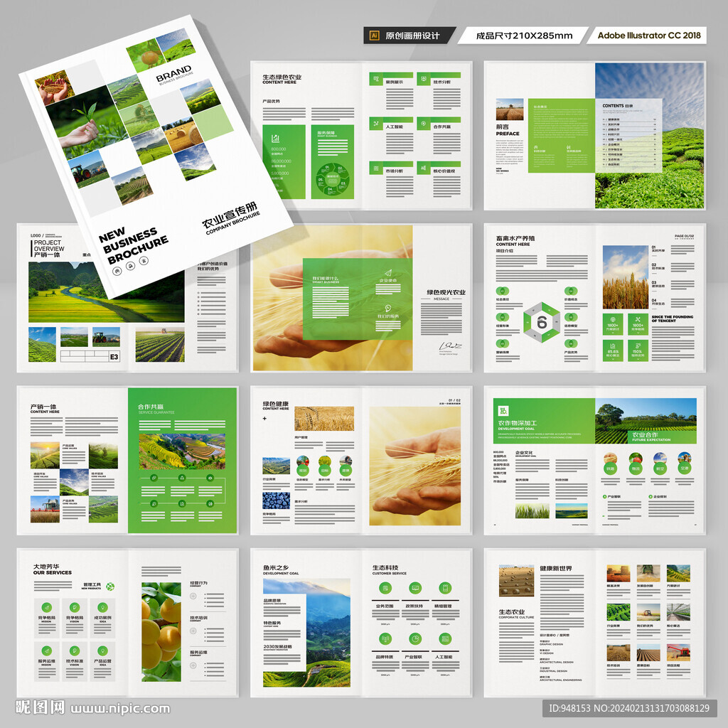 农产品画册