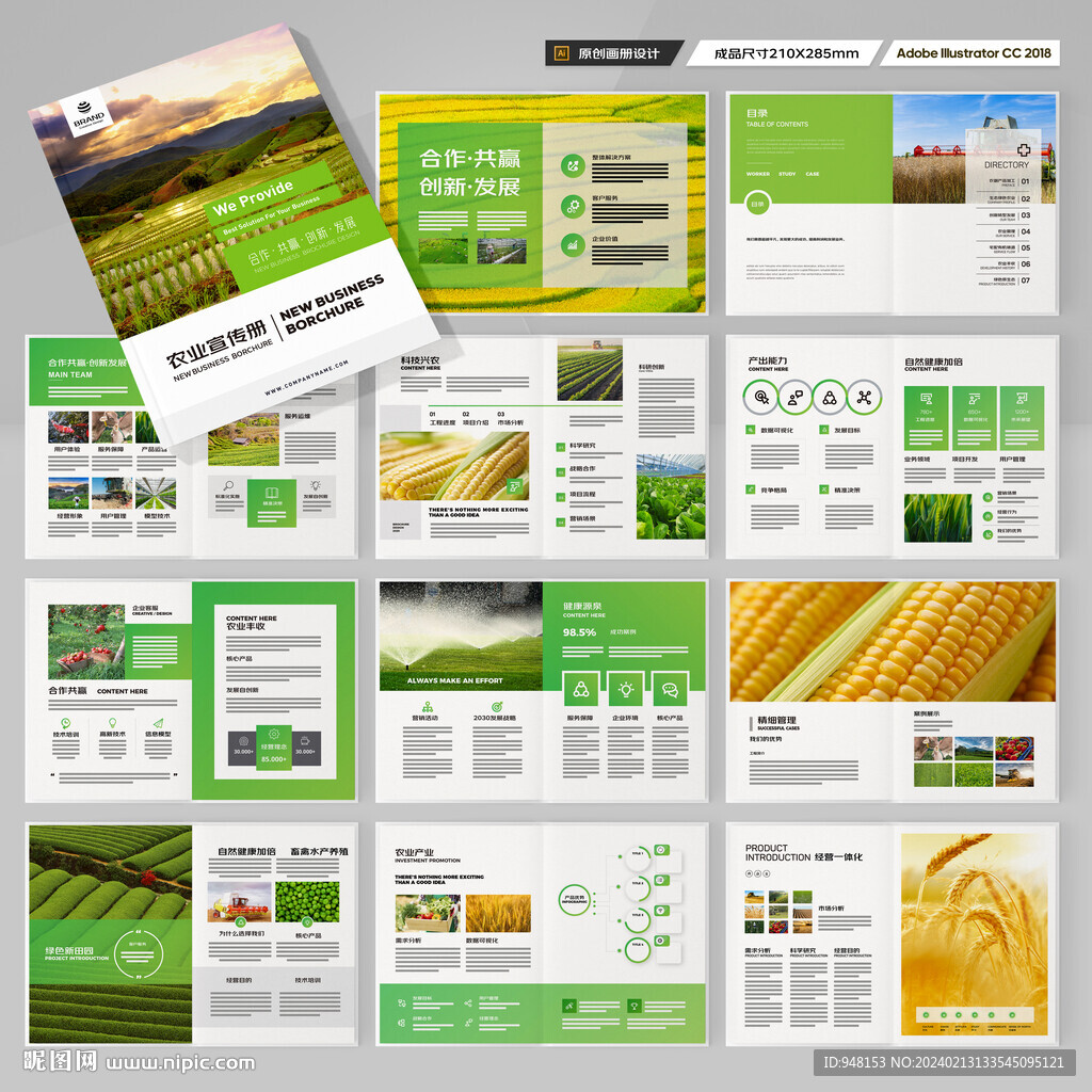 农产品画册
